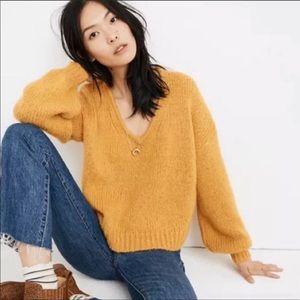 Madewell | Balloon Sleeve Pullover Sweater